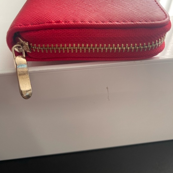 Red Studded wallet - Picture 5 of 5